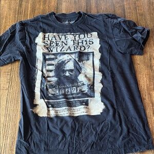 Black and Tan Wizard Graphic Tee